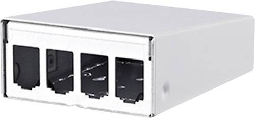 Metz Connect 130861-0402-E 4 Port Netzwerk-Patchpanel Unbestückt 1 HE Unbestückt