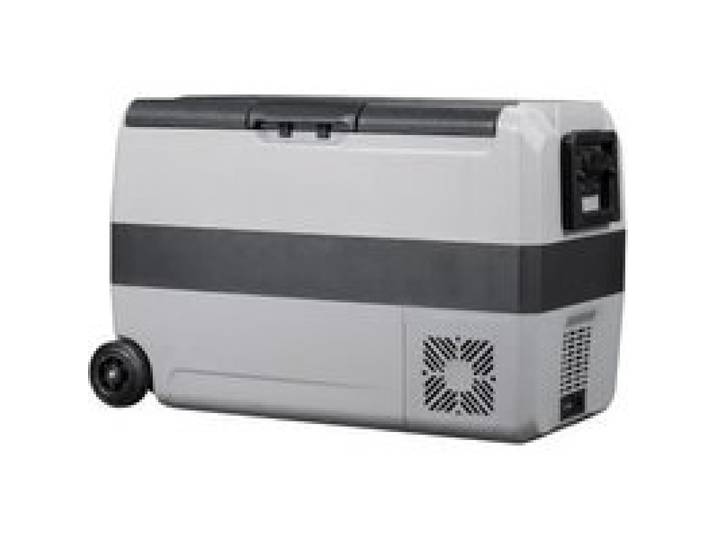STEAMY GLACIÈRE À COMPRESSEUR ÉLECTRIQUE SUR ROUES - DUAL ZONE - 50 LITRES - Gris