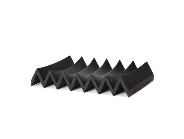 Ørskov Porte-savon Zigzag noir