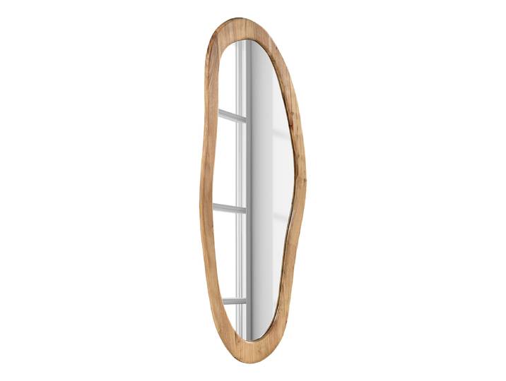Spiegel TETSI 60 x 165 x 3cm Braun Massivholz Akazie, lackiert 60 x 165 x 3cm