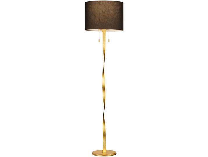 Stehlampe Sanin goldfarben Metall H 160.5 cm - Lichtfarbe: Warmweiss