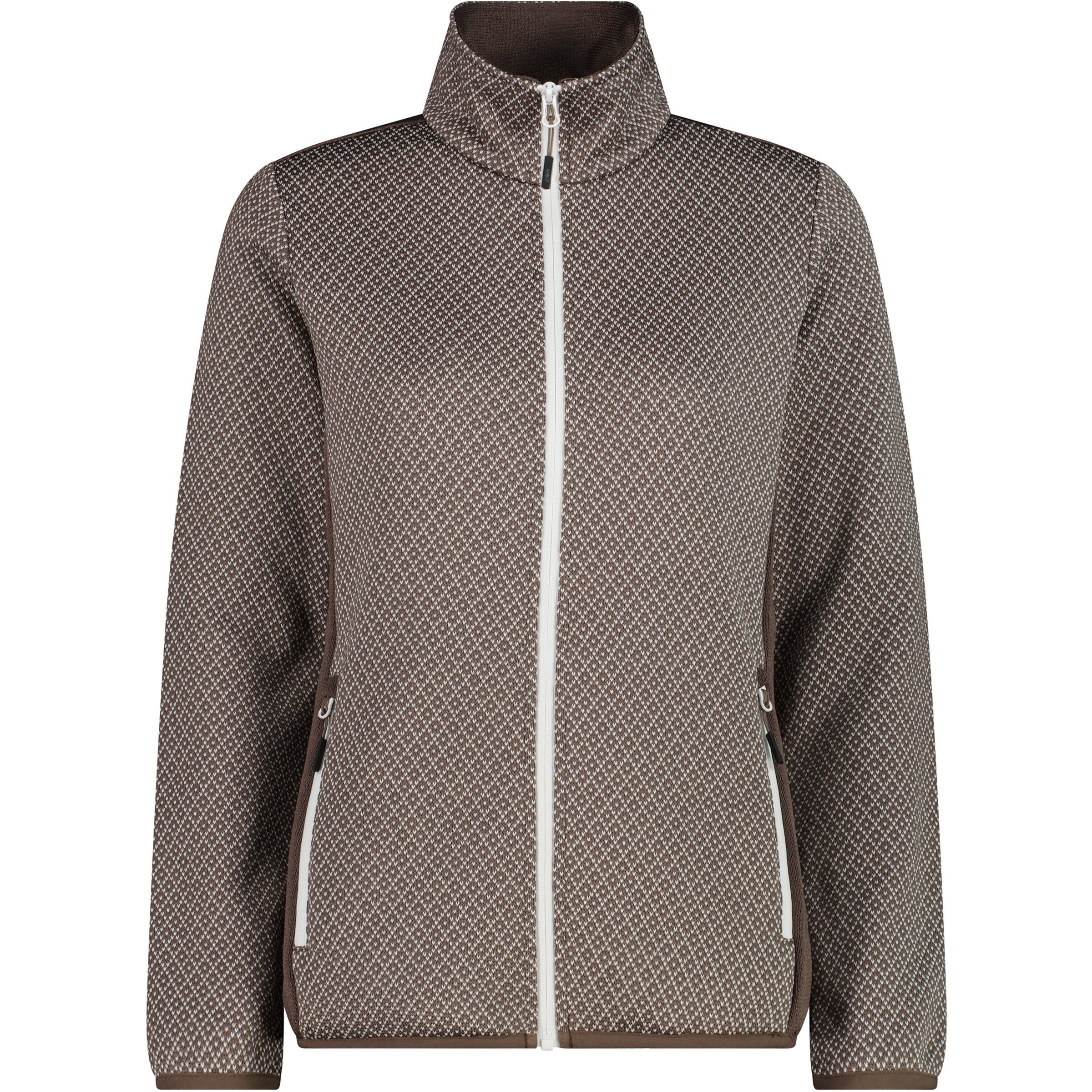 CMP Damen Fleecejacke grau Größe XXS Trekking Schnell trocknend
