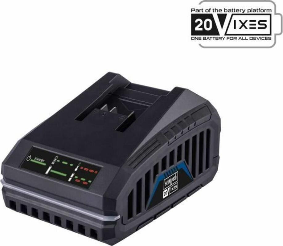 Scheppach 20V 4.5A universele oplader voor de IXES-serie