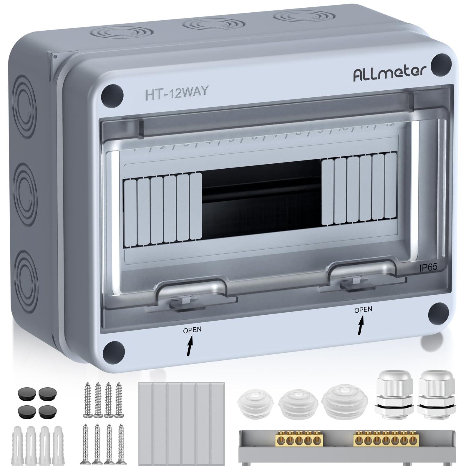 Selius Zekeringkast opbouw 12 modules IP65 verdelerkast