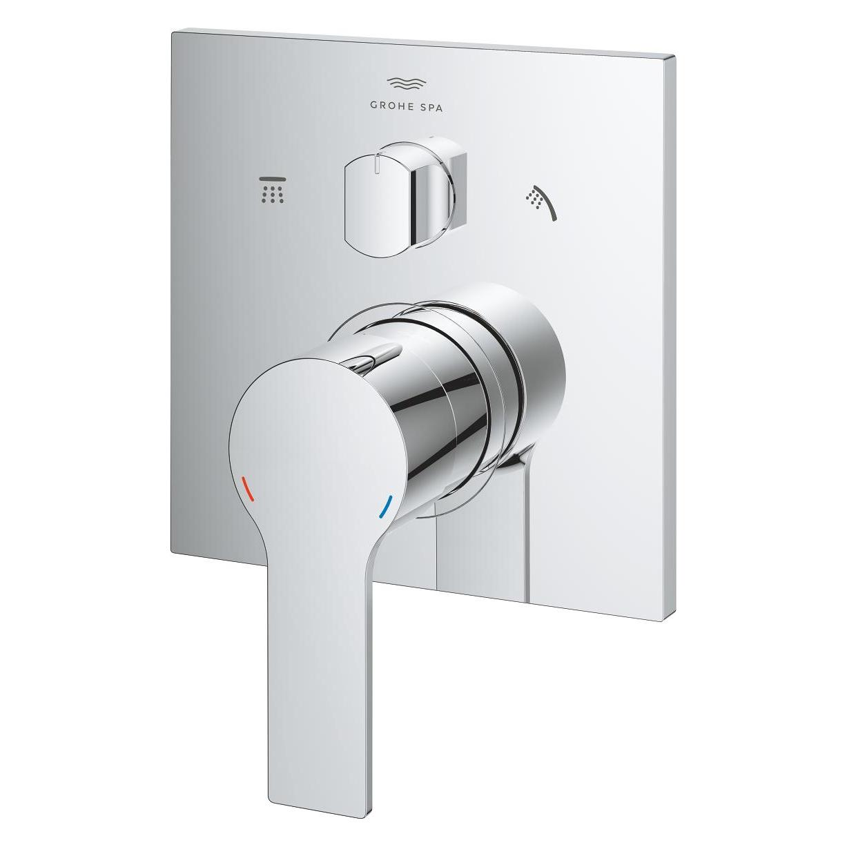 Grohe ALLURE Fertigset mit 3-Wege-Umstellung chrom (29176001)