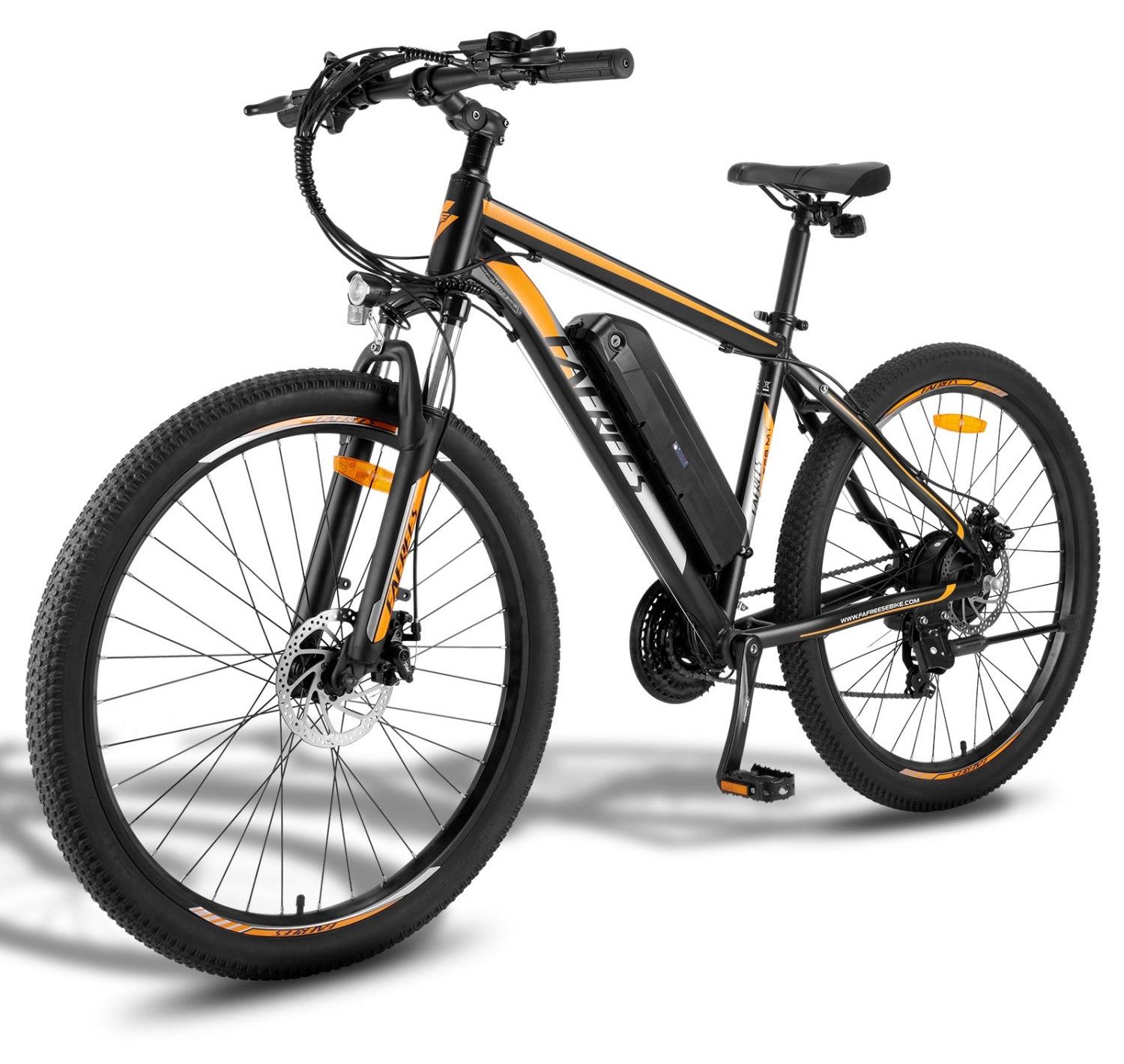 Elektrofahrrad | FAFREES | F28 MT | 250W 36V15Ah 27,5" Scheibe - Schwarz-Orange