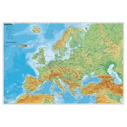 STIEFEL Eurocart Landkarte »Europa physisch« 95 x 66 cm