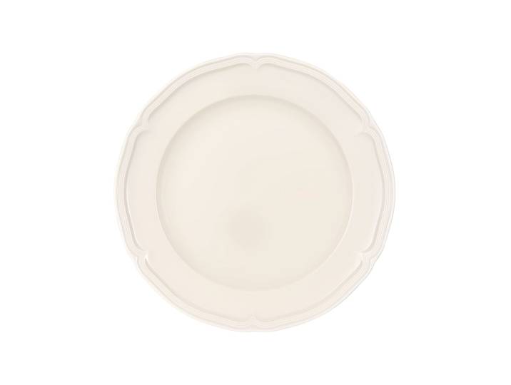 Speiseteller VILLEROY & BOCH Speiseteller Manoir ø 26,7 cm weiß , weiß, Speiseteller, Speiseteller