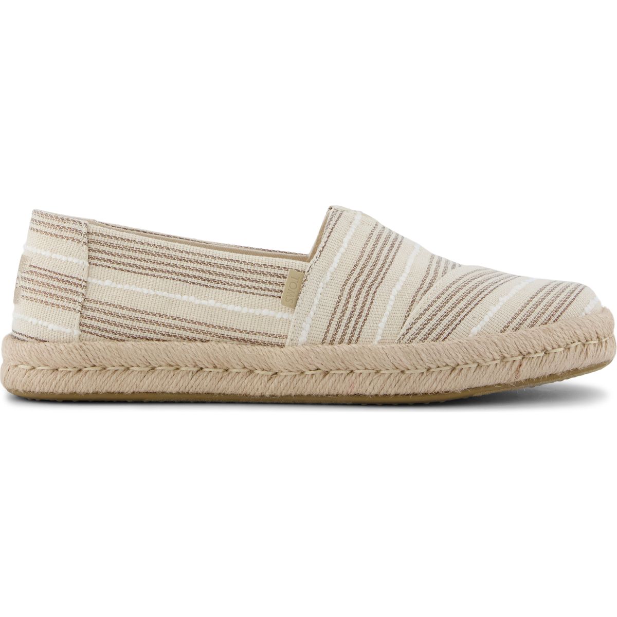 Toms Alpargata Rope 2.0 natural metallic stripe 39 10023038-39