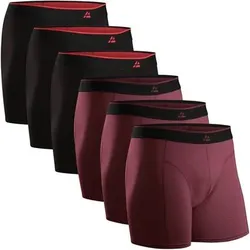 DANISH ENDURANCE Boxershorts Bamboo Trunks, Größe XL in Orange Orange
