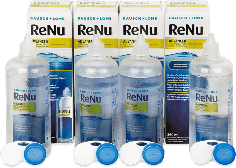 Soluzione ReNu Advanced 4x 360 ml