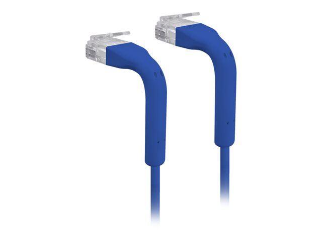 Ubiquiti UniFi ultradünnes Patchkabel RJ45 zu RJ45 Cat6, 0.3m U-Cable-Patch-0.3M-RJ45-BL