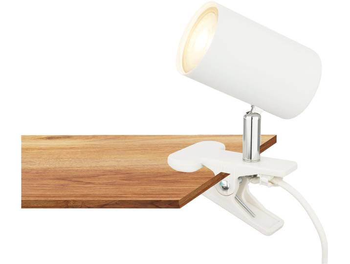 BRILONER LEUCHTEN Schreibtischlampe KLEM Tischlampe , weiß (weiß, neutral), Leuchten, Schreibtischlampe