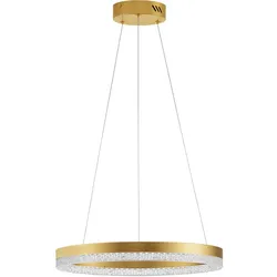 Nova Luce 9530226 Adria LED Pendelleuchte Messing Gold