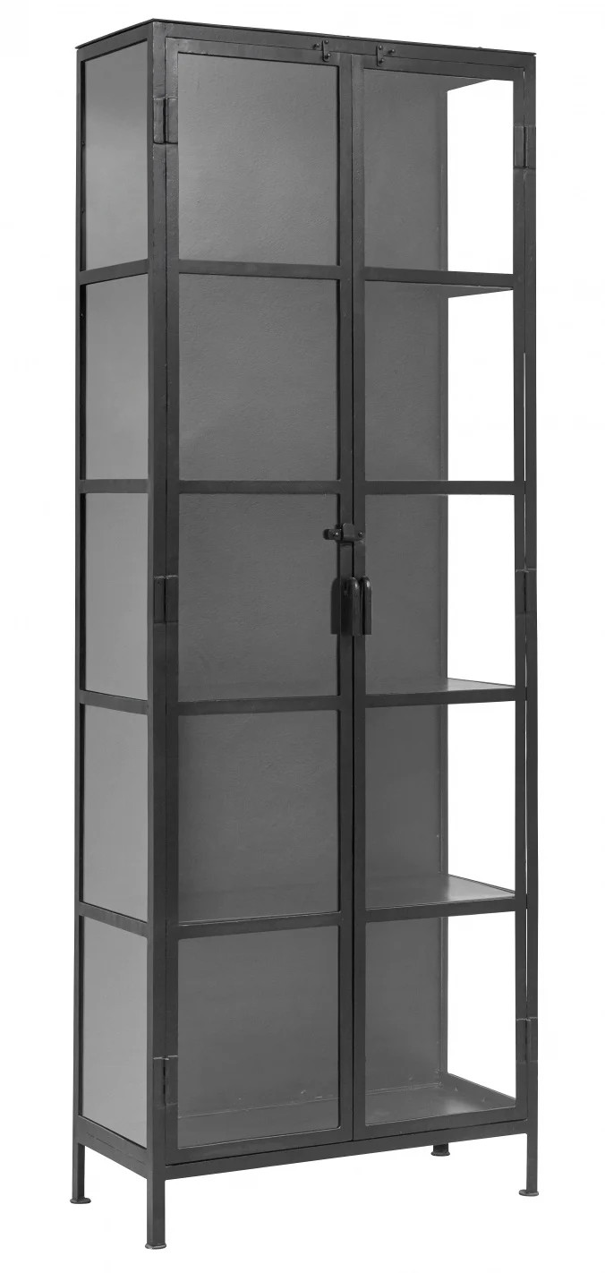 Nordal Phoenix kast met 2 deuren - zwart