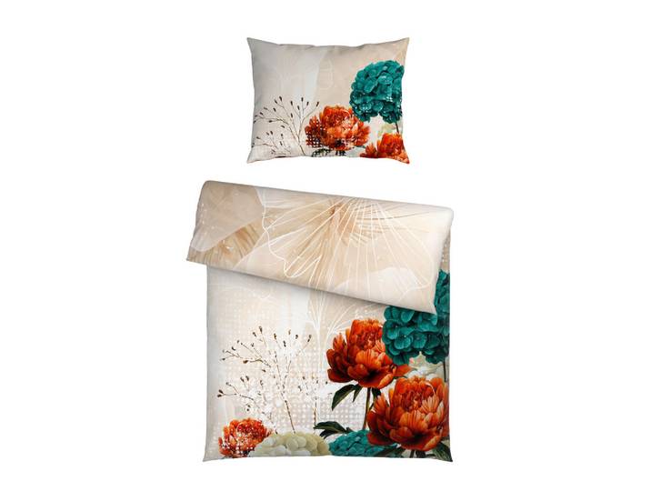Esposa Bettwäscheset, Mehrfarbig, Textil, Abstraktes, 160x210 cm, pflegeleicht, atmungsaktiv, schadstoffgeprüft, Heimtextilien, Bettwäsche, Bettwäsche, Satin Bettwäsche