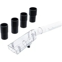 BGS, Druckluftaufsatz, Saugaufsatz für Druckluft-Reinigungspistole klein mit 4 Adaptern für Art. 70150