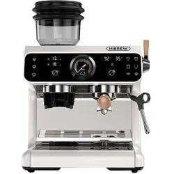 HiBREW H7B Cob Pressure Machine, Siebträgermaschine, Weiss, Schwarz