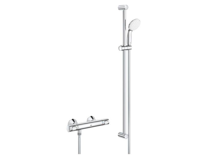 Grohtherm 500 mitigeur thermostatique douche 1/2 avec ensemble de douche, Chrome (34797000)