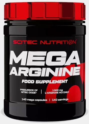 SCITEC NUTRITION MEGA ARGININE 140 CAPSULAS