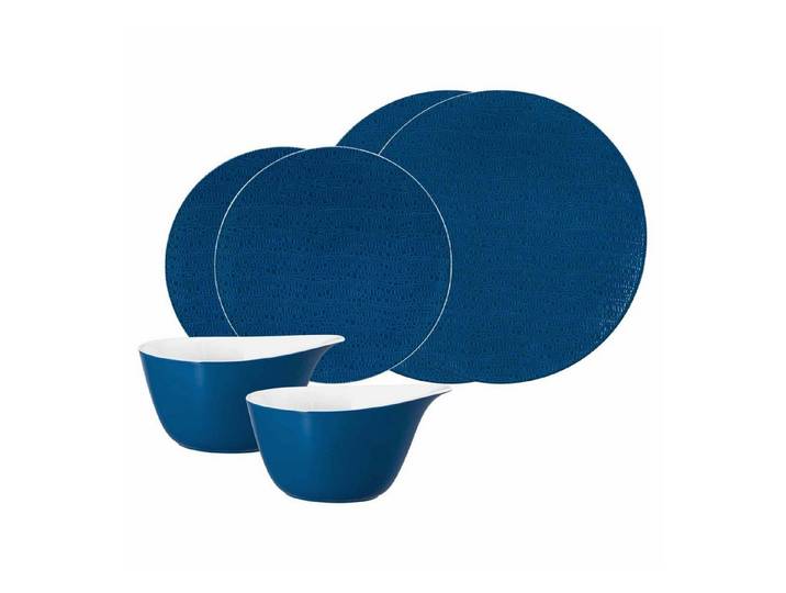 Seltmann Weiden Kombiservice Life Fashion Basic-Set 6-tlg. (6-tlg), 2 Personen, Porzellan