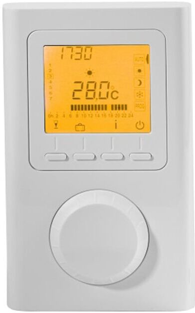 Vitramo Télécommande, thermostat radio programmable hebdomadaire 135×81×22 VTX-SP (VTX-SP)