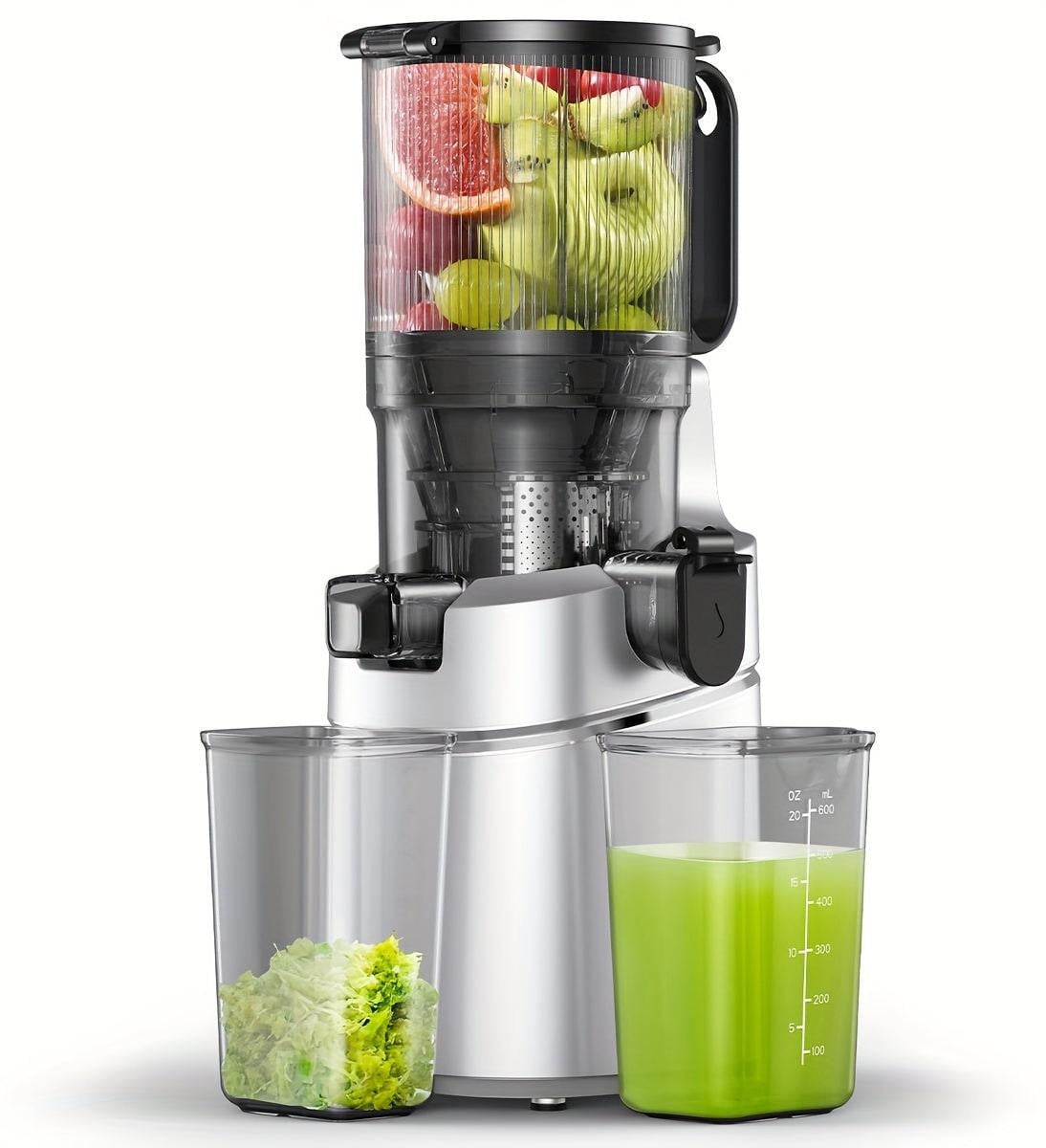 Selius Slowjuicer met extra brede 135mm opening