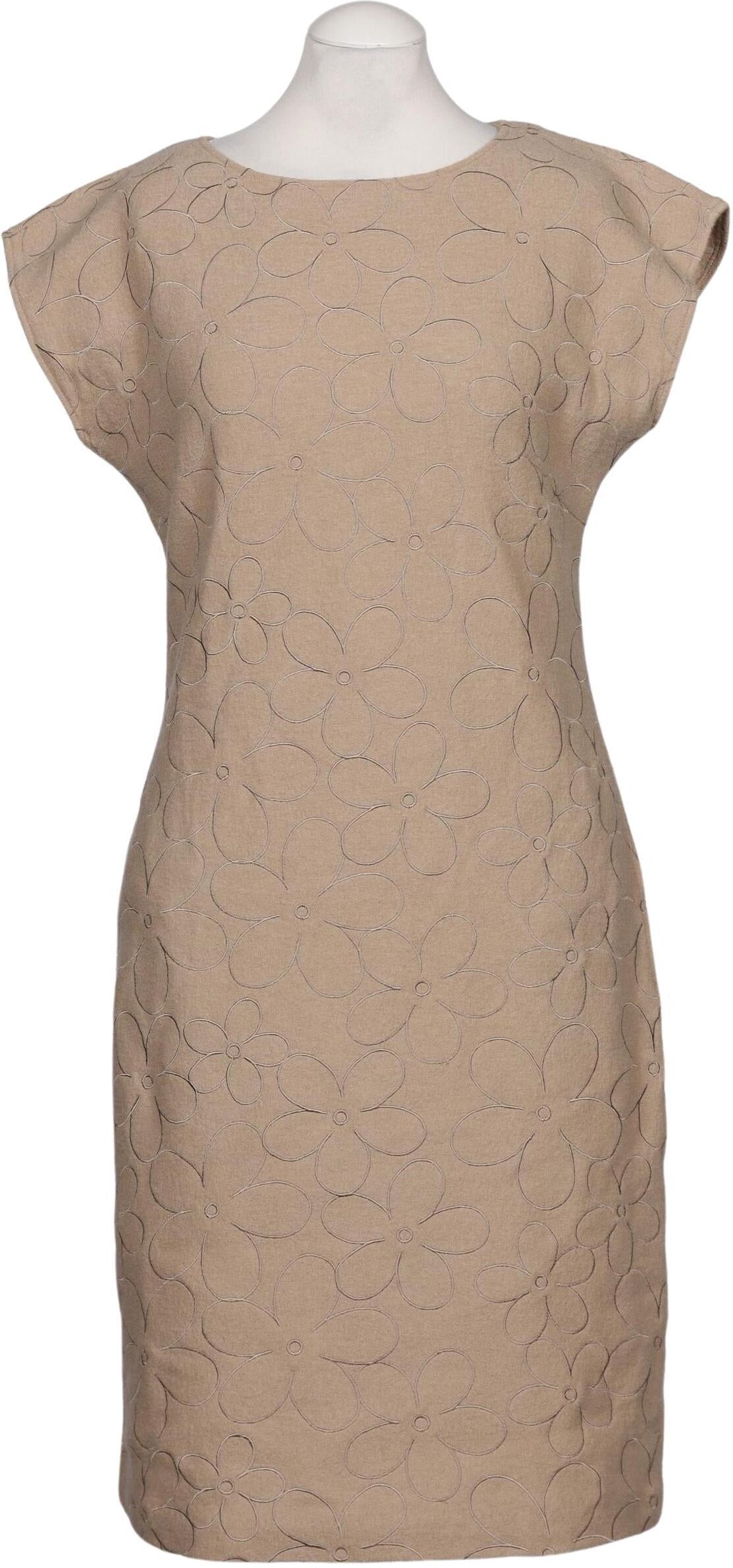 Escada Sport Damen Kleid, Beige, Gr. S, kein / Etikett - Second Hand