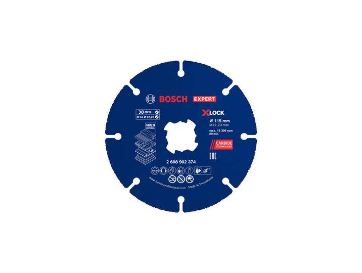 Bosch Expert Trennscheibe X-Lock CMW 115x22,23mm