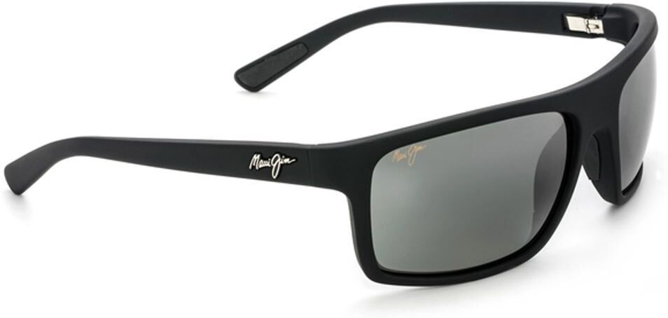 Maui Jim  - Byron Bay Black Matte Rubber Grey - Lunettes de soleil