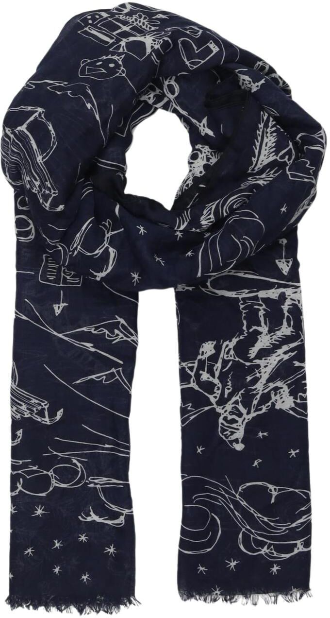 Fraas Damen Schal oder Tuch, Mehrfarbig, Synthetik - Second Hand