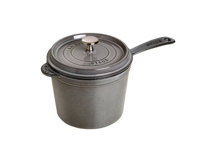 STAUB Staub La Cocotte Topf hoch Grafitgrau 2,8 L