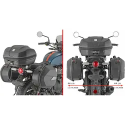 Givi, Motorradgepäck, Monokey Royal Enfield Bear 650 (25)