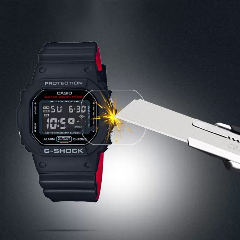 INF Casio DW-5600 HD Displayschutzfolie (2er-Pack)