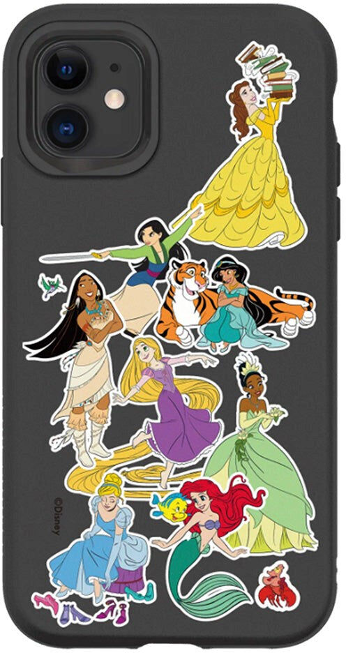iPhone 11 RhinoShield SolidSuit Håndværker Cover m. Disney Princess - Princesses