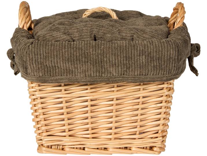 Kartoffel- und Brotkorb Cord green