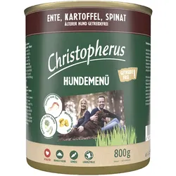Allco Christopherus Senior mit Ente, Kartoffel, Spinat 6x800 g