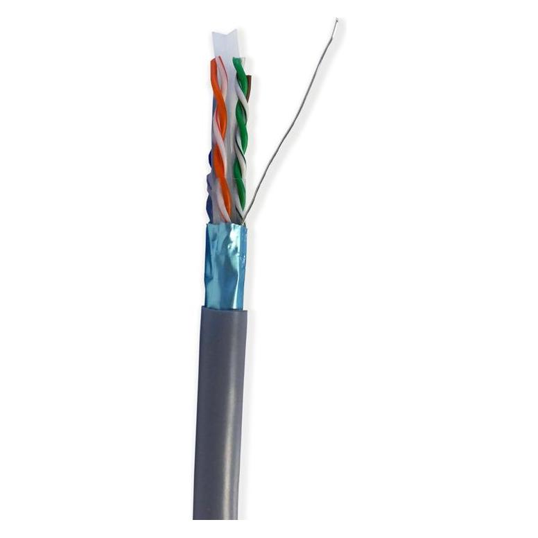 Datacom FTP drát CAT6 PVC cívka šedý (FTP, CAT6, 500 m) (1207)