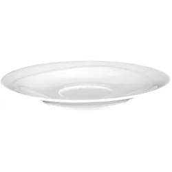 Kaffeeuntertasse TRIO (D 17,50 cm) - weiß - D 17,50 cm