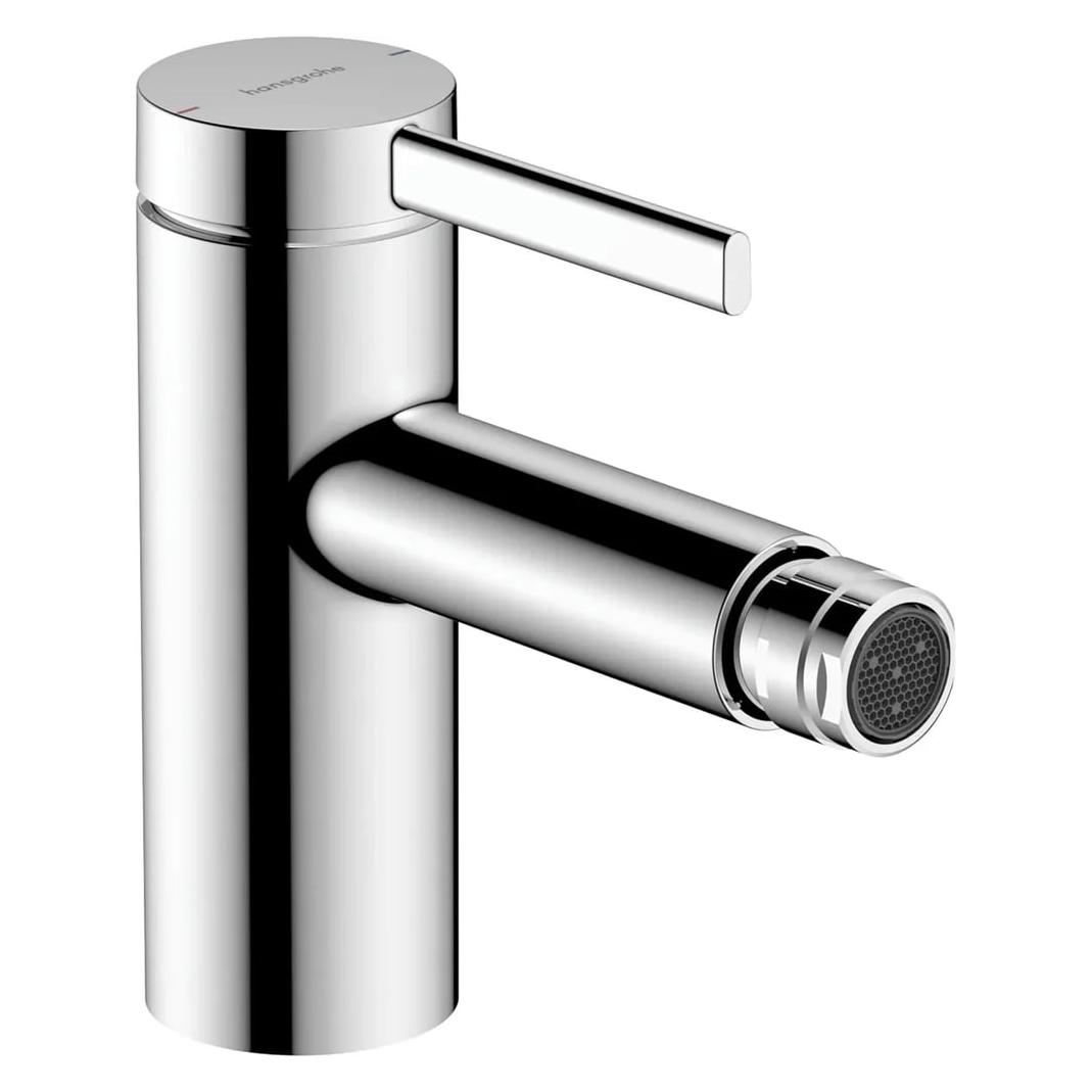 hansgrohe Bidetmengkraan mit Metall-Ablauf, wassersparend, höhenverstellbar, einfach zu reinigen (74201000)