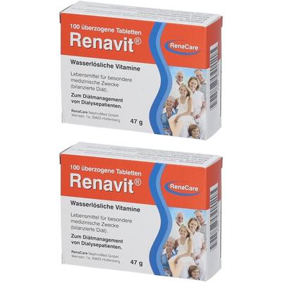 Renavit überzogene Tabletten 2x 2x100 St Überzogene