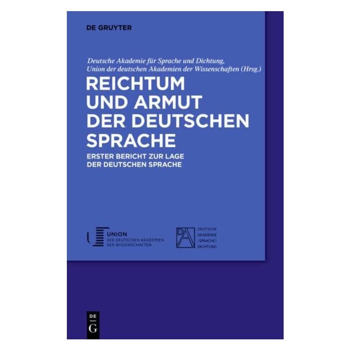 De Gruyter Reichtum und Armut der deutschen Sprache (Deutsch, Hardcover) (8096616)