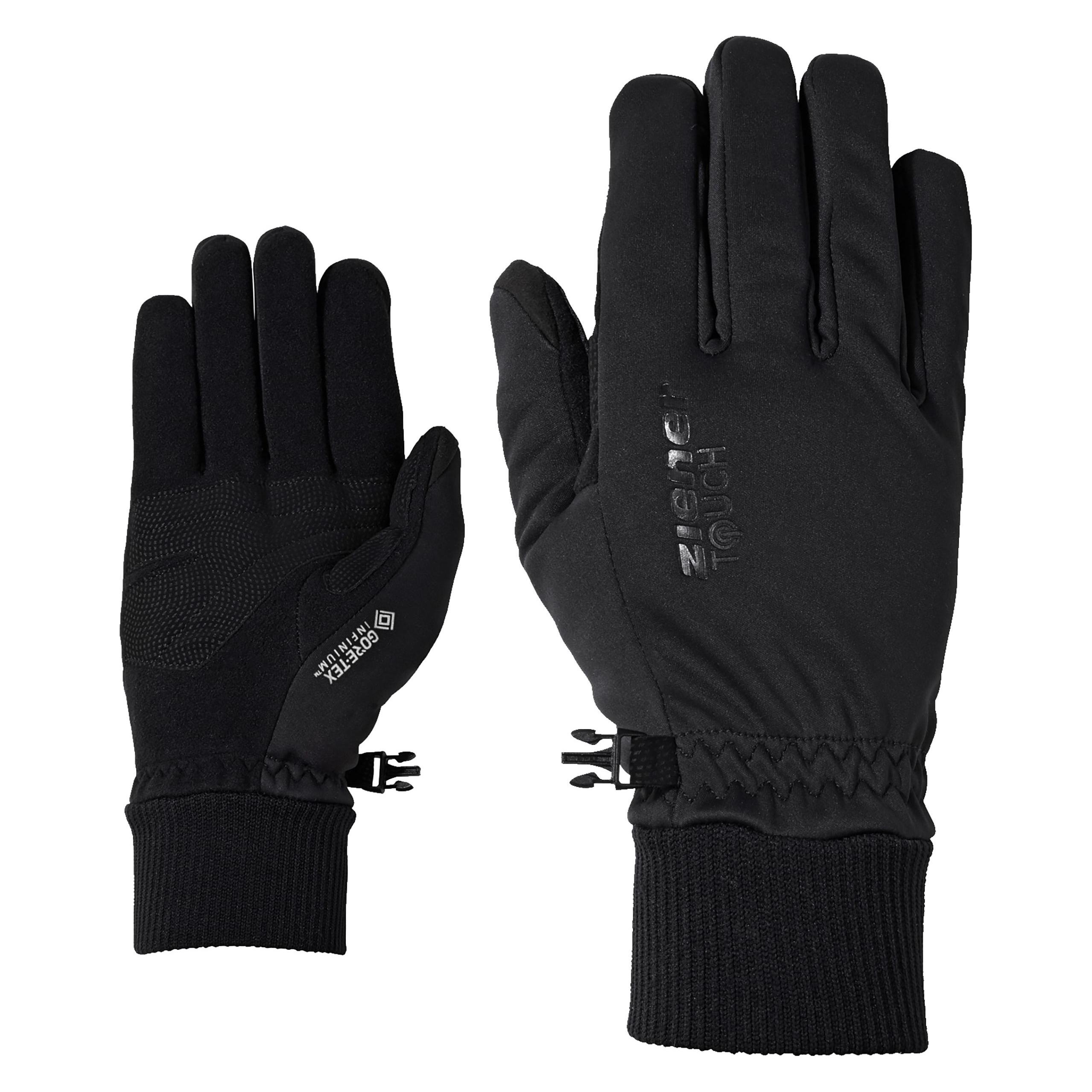 Ziener Herren IDAHO GWS TOUCH multisport Freizeit- / Funktions- / Outdoor-Handschuhe atmungsaktiv, w (XS) (802004)