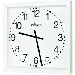 Peweta, Wanduhr, Grossraum-Wanduhr 50x50 cm, Batteriebetrieb (50 cm)