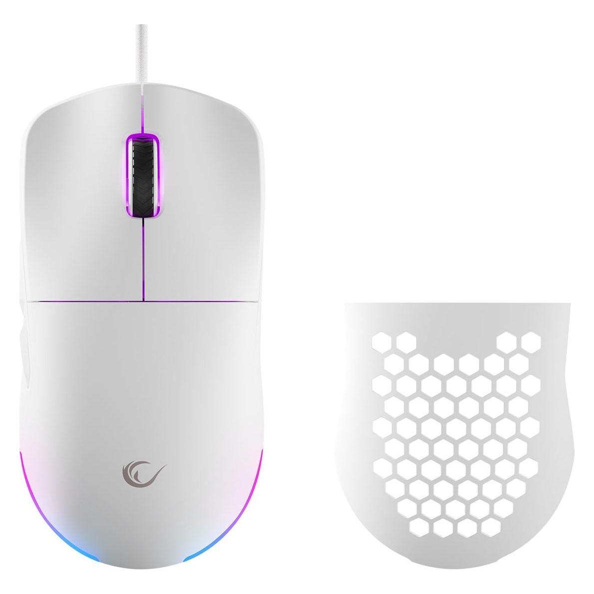 Rampage Mysz Blink (BLINK-WHITE) (Kabelgebunden) (BLINK-WHITE)