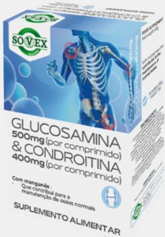 SOVEX® GLUCOSAMINA 500mg & CONDROITINA 400mg NOVA FORMULA