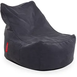 Sitzsack CUBA MEDIUM (BHT 60x75x85 cm) - grau - BHT 60x75x85 cm