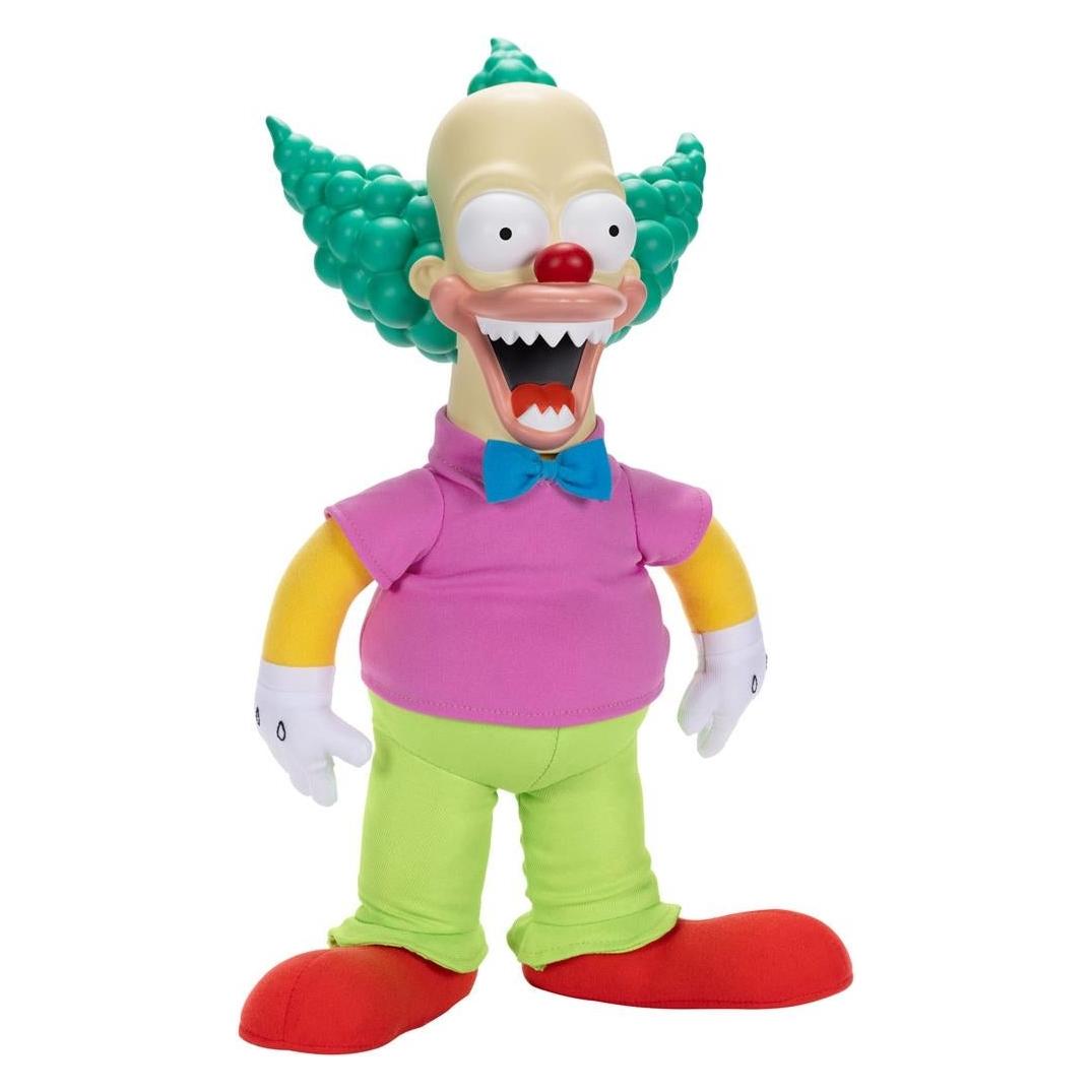 Jakks Pacific Simpsons Feature Plüschfigur sprechend Krusty 44 cm *Englische Version* (44 cm) (175504)