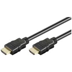 Goobay 61164 High Speed HDMI Kabel Ethernet / UHD 4K @ 60Hz Monitorkabel 10,2 Gbits CCS Anschlusskabel / Schwarz / 15m