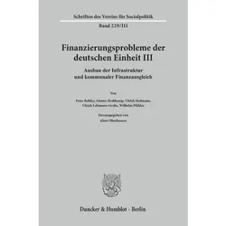 Finanzierungsprobleme der deutschen Einheit III., Fachbücher